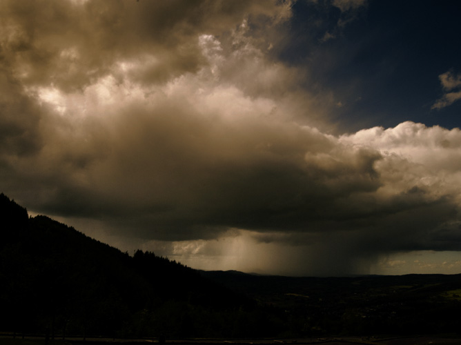 Irish landscape photograph of storm clouds, Rostrevor, Northern Ireland - photo 1788 photo icon.