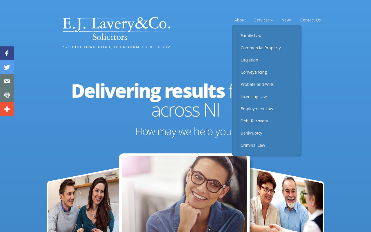 Web designers Belfast project overview EJL 2.