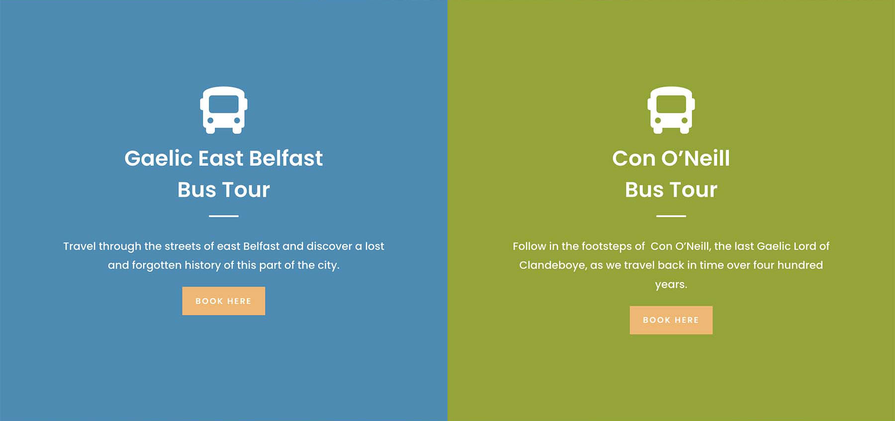 Website design Belfast portfolio - tourism website design for Journey East by veetoo, a website, SEO, SMM, photography and video production studio in Belfast. Image 5