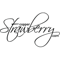 Copper Strawberry logo design - veetoo website designers, seo consultancy, photography and video production studio in Belfast, Northern Ireland